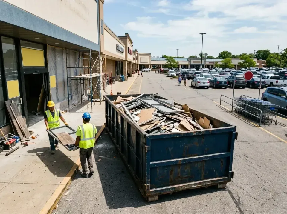 retail-store-renovation-debris-003 — frequently asked questions, Roll-off Dumpster Rentals in Newburgh, IN